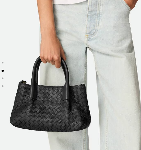 Bottega Veneta Small Pinacoteca 819004 Black&fondant Bottega Veneta Small Pinacoteca 819004 Black&fondant