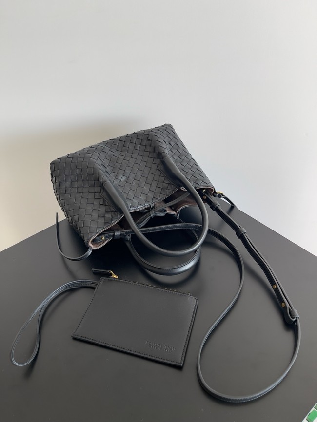 Bottega Veneta Small Pinacoteca 819004 Black&fondant