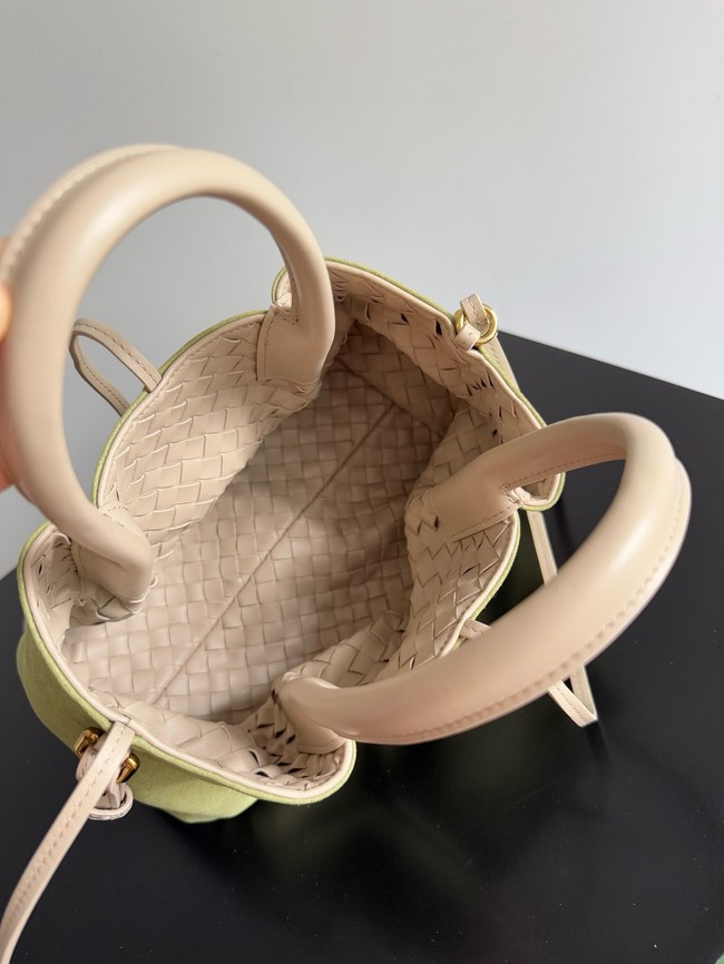 Bottega Veneta Small Pinacoteca 819004 Ecru&matcha