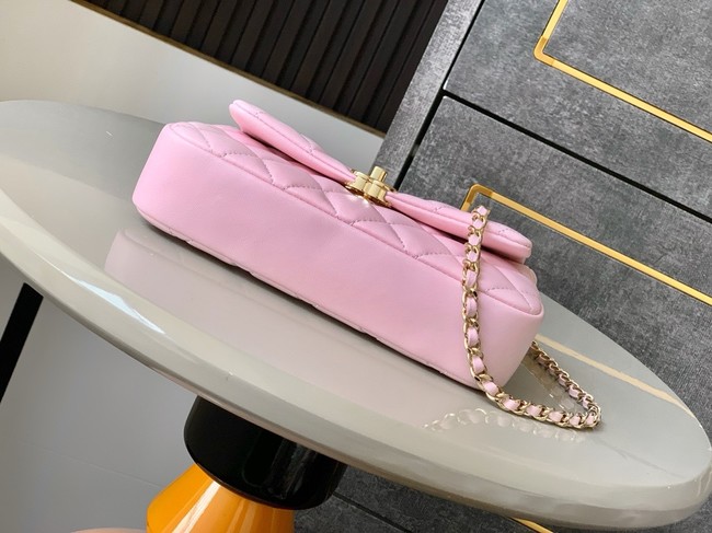 Chanel CLASSIC Original Lambskin 11.12 HANDBAG AS6564 pink