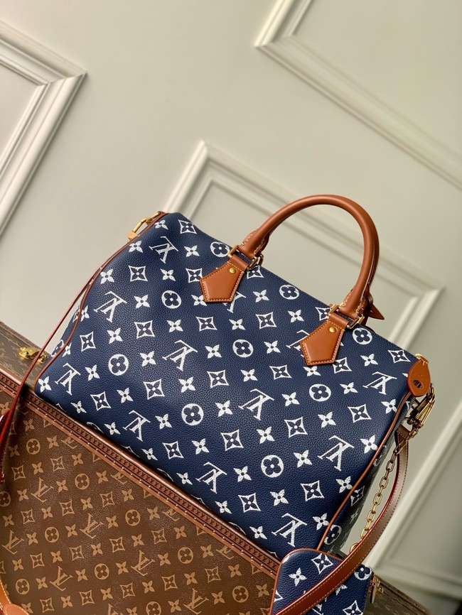 Louis Vuitton Speedy P9 Bandouliere 30 M14064 dark blue