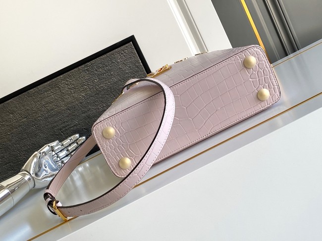 Louis Vuitton Capucines Crocodile pattern BB M86154 PINK