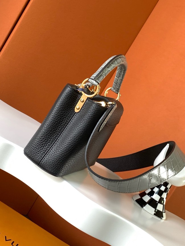 Louis Vuitton Capucines Mini M96498 black&gray