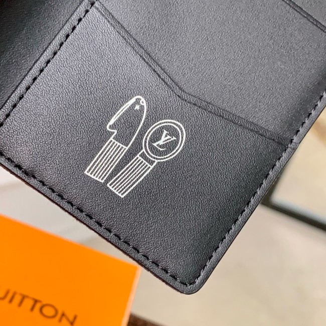 Louis Vuitton Pocket Organizer M14148 black