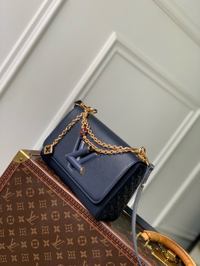 Louis Vuitton Twist MM Slim M14341 Navy