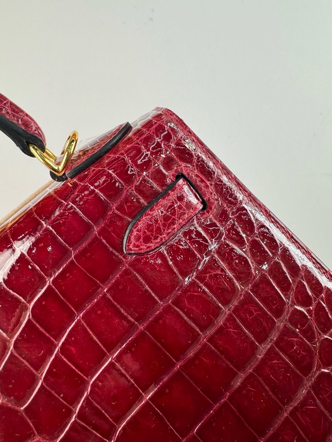 Hermes Kelly Shoulder Bags Nile crocodile leather KL3598-14