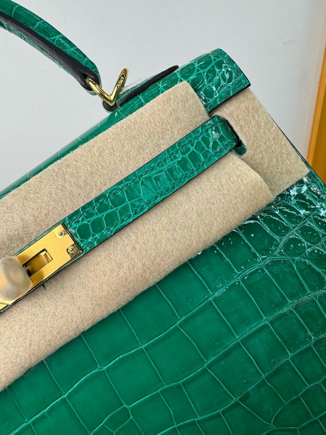 Hermes Kelly Shoulder Bags Nile crocodile leather KL3598-18