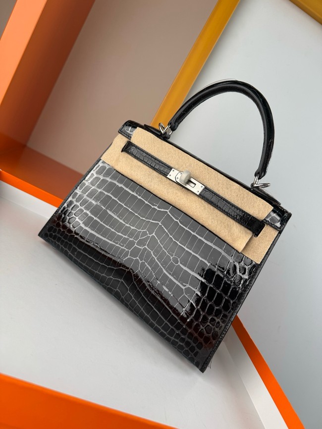 Hermes Kelly Shoulder Bags Nile crocodile leather KL3598-3