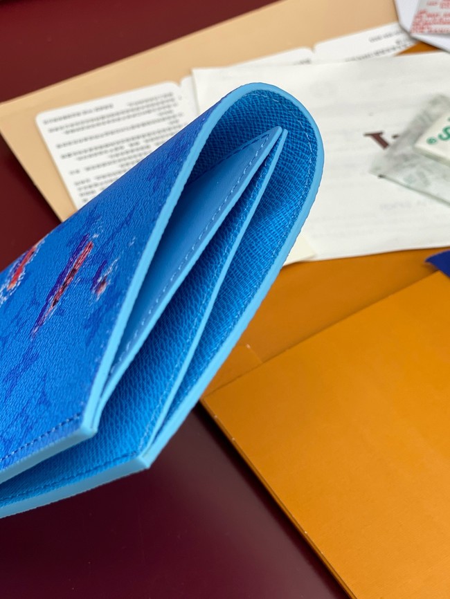 Louis Vuitton Passport Cover M14877 Blue lagoon
