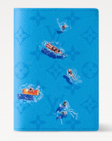 Louis Vuitton Passport Cover M14877 Blue lagoon