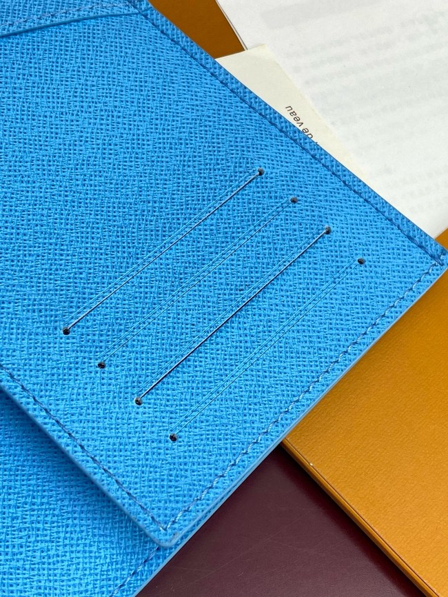 Louis Vuitton Passport Cover M14877 Blue lagoon