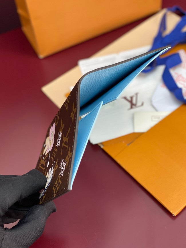 Louis Vuitton Passport Cover M14877 brown