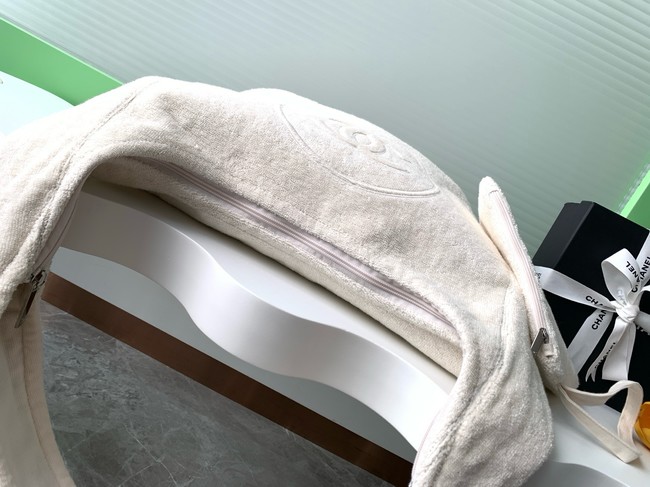 CHANEL Shopping Bag A7566 white