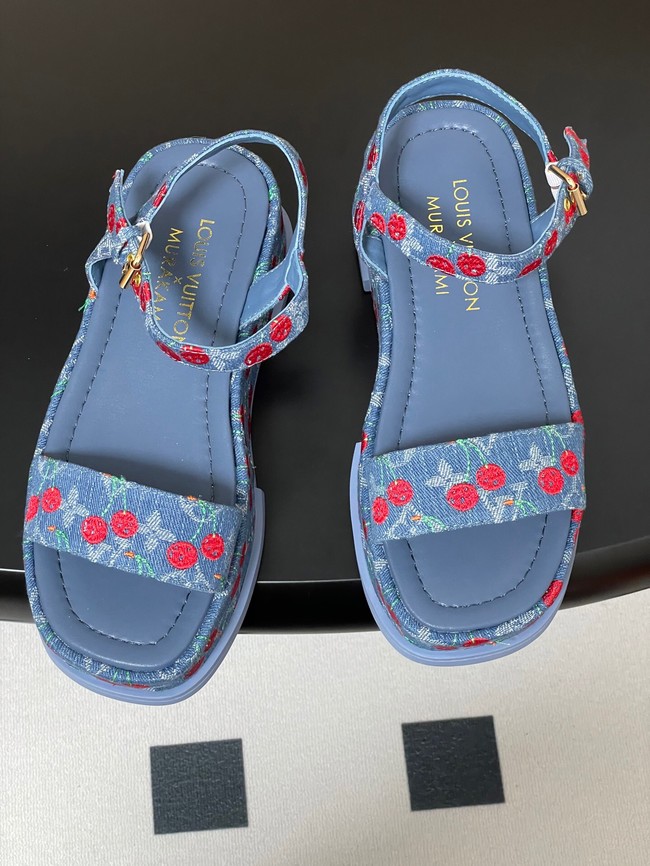 Louis Vuitton Maya Platform Sandal 44975-5