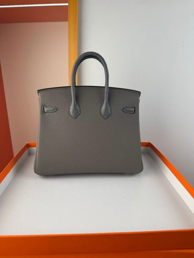 Hermes Birkin Bag Leather Nile crocodile&togo HBK2530-6