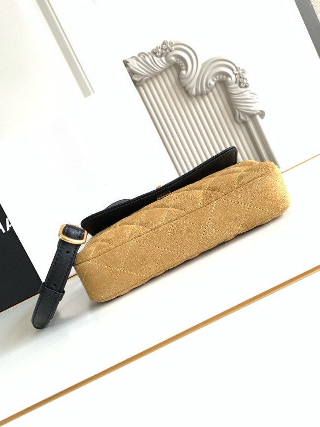 Chanel MINI FLAP BAG AS4677 TAN