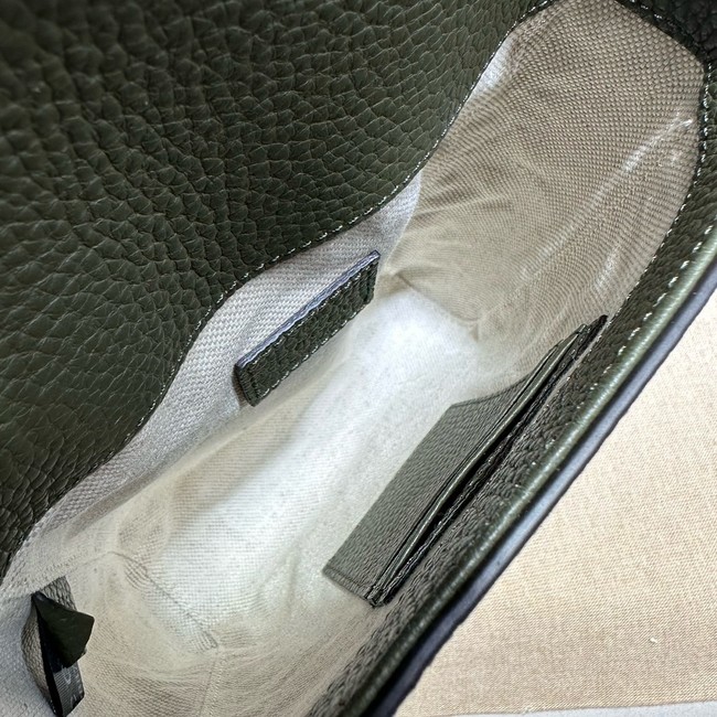 GUCCI GG Emblem mini crossbody bag 760235 Khaki