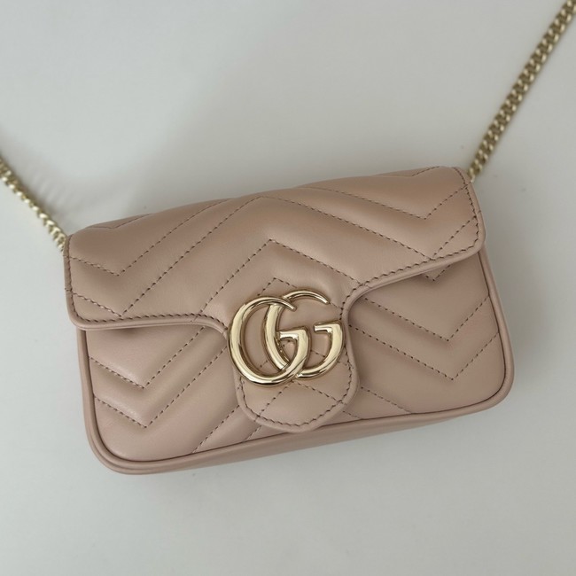 Gucci GG Marmont mini bag 476433 pink