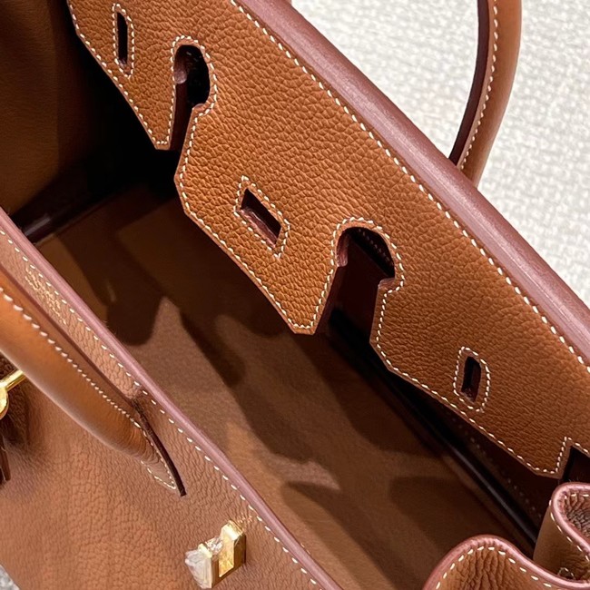 Hermes Birkin Bag Leather togo 5569 gold brown