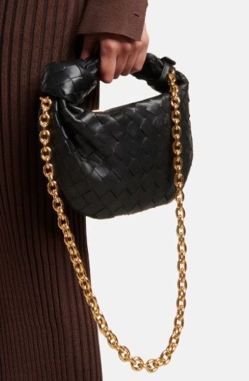 Bottega Veneta Mini Hop 777556 black