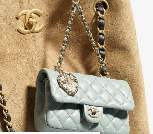 Chanel Classic Mini Bag with hook AP4760 pink