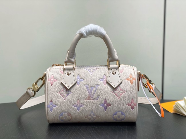Louis Vuitton NEW Nano Speedy M25591 Dream Cream