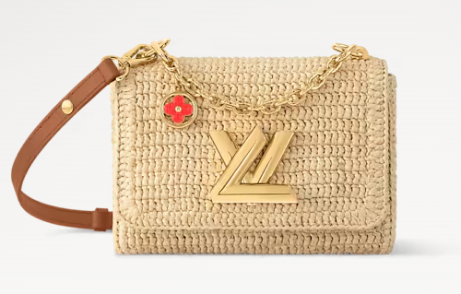 Louis Vuitton Twist PM Slim M14309 Natural Tan