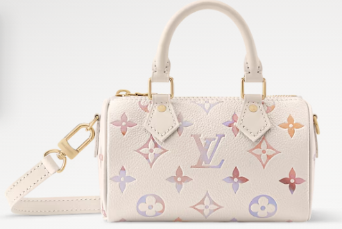 Louis Vuitton NEW Nano Speedy M25591 Dream Cream