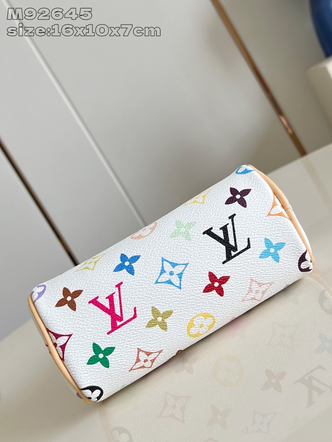 Louis Vuitton NEW Nano Speedy M92645 white