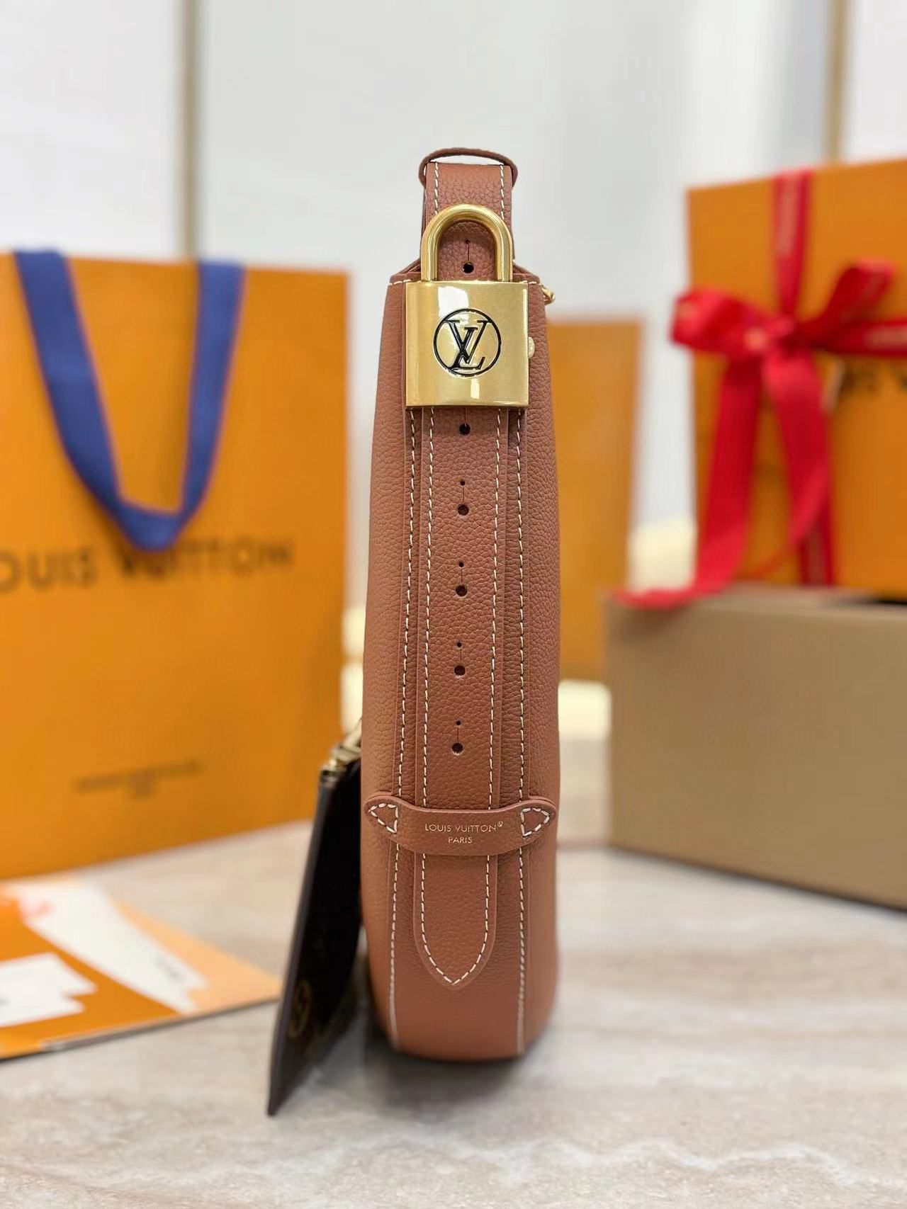 Louis Vuitton Low Key Cookie MM M14642 Brown