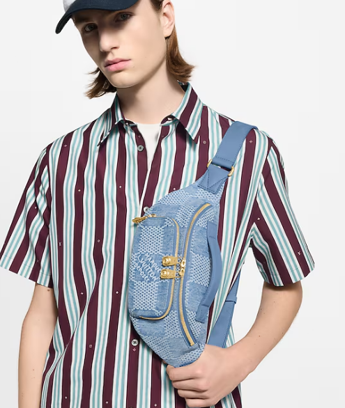 Louis Vuitton Rush Bumbag N00205 Denim Blue Louis Vuitton Rush Bumbag N00205 Denim Blue