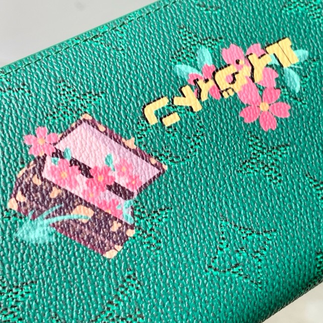 Louis Vuitton NEW Passport Cover M25967 Green