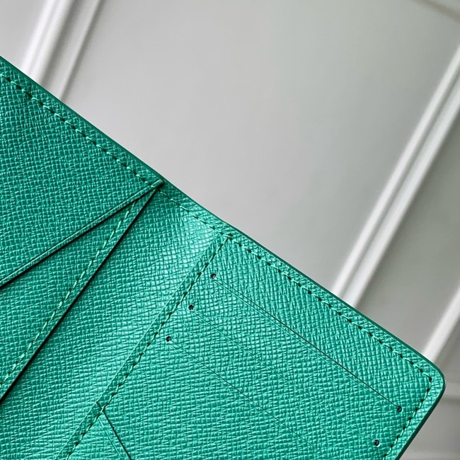 Louis Vuitton NEW Pocket Organizer M25973 Green