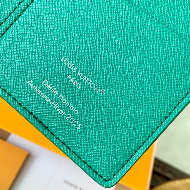 Louis Vuitton Brazza Wallet M25985 green