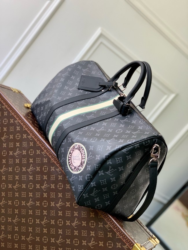 Louis Vuitton Keepall Bandouliere 50 M45392 black