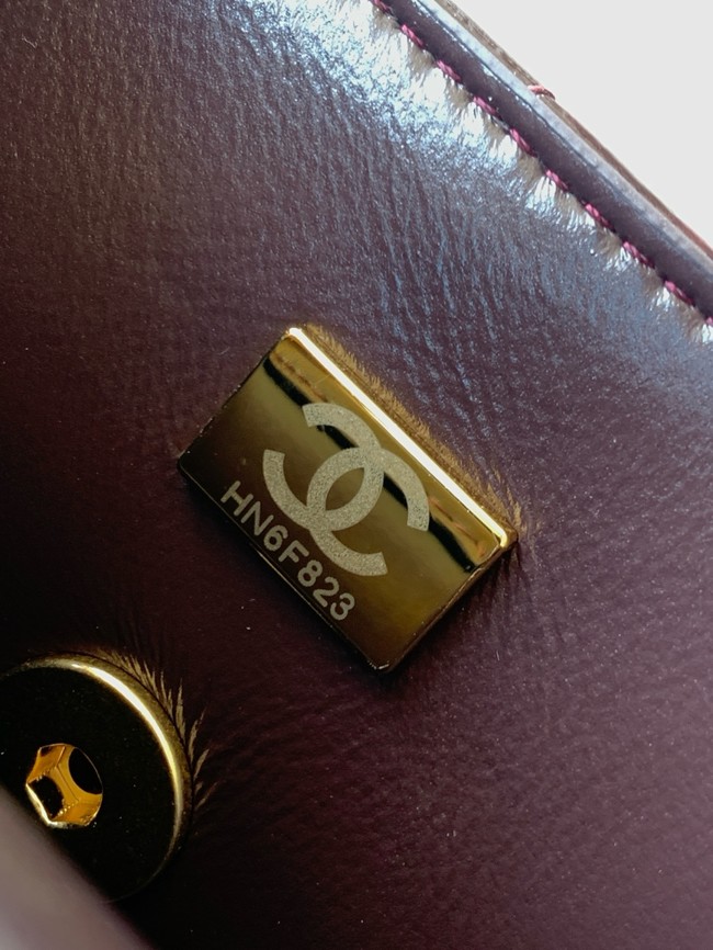 CHANEL Medium Flap Bag AS5618 Dark Brown