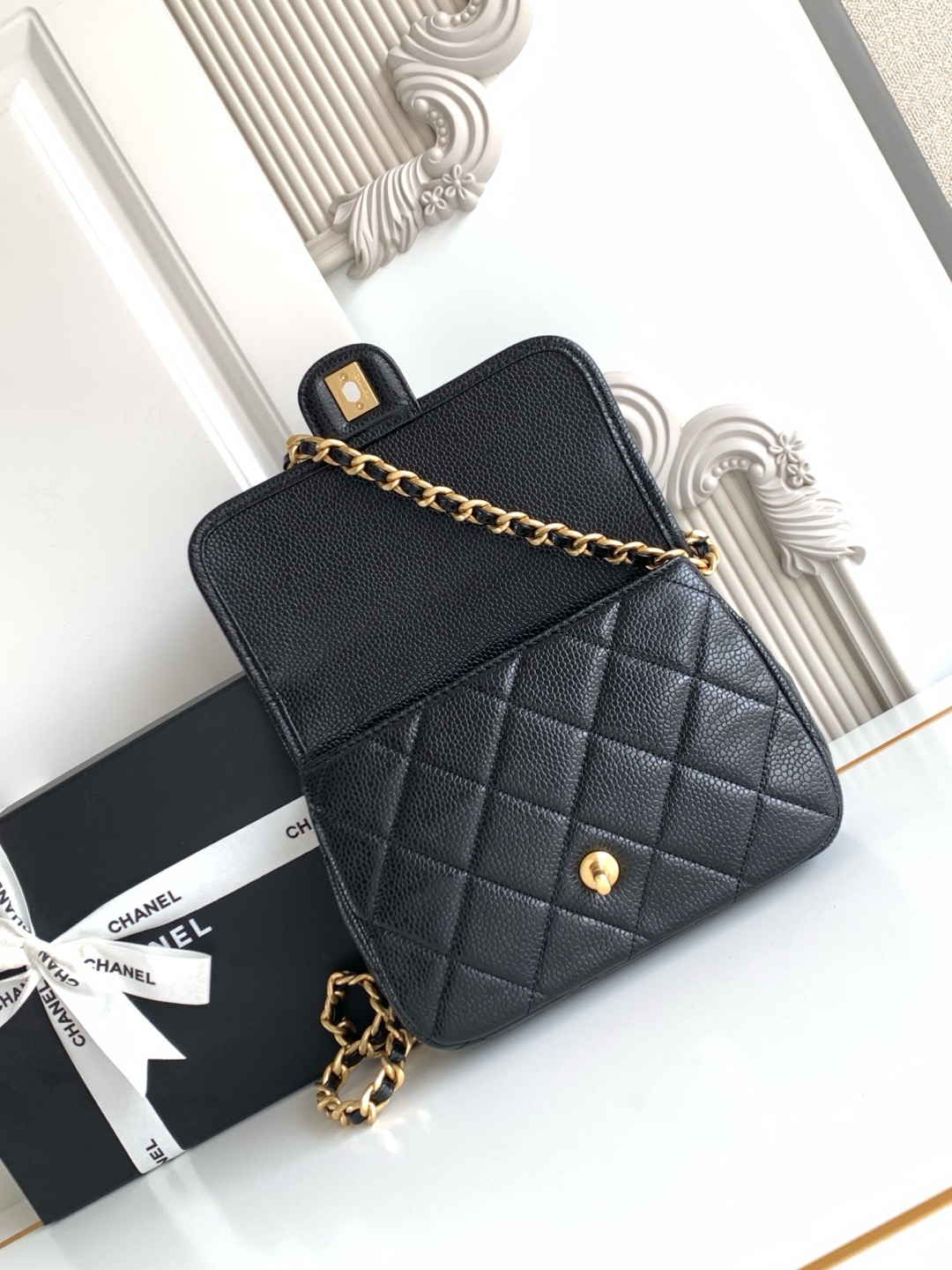 CHANEL Mini Flap Bag AP5147 black