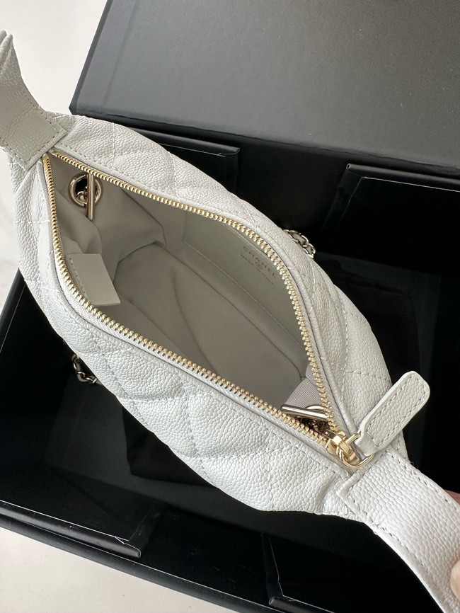 Chanel MINI Shoulder Bag Calfskin AS4386 white