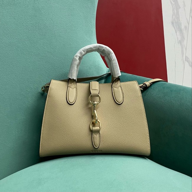 Gucci Jackie 1961 medium tote bag 68895 Apricot