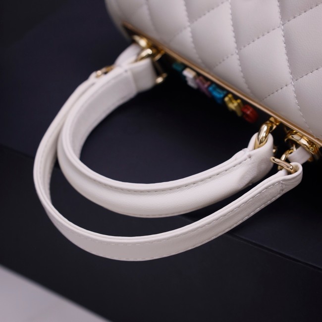 CHANEL mini Flap Bag With Top Handle 4654-5