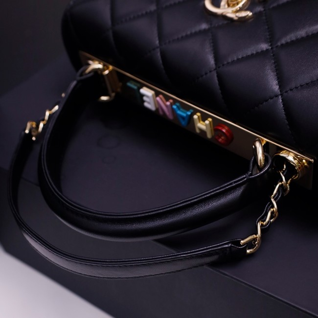 CHANEL small Flap Bag With Top Handle 92236-10