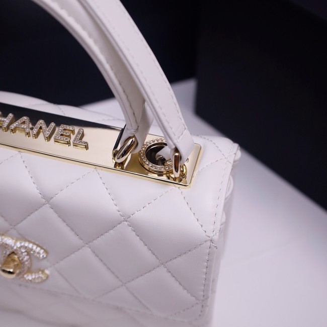 CHANEL small Flap Bag With Top Handle 92236-9