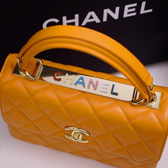 CHANEL small Flap Bag With Top Handle 92236-16