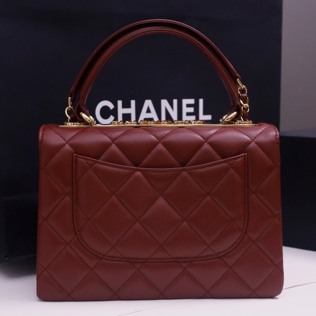 CHANEL small Flap Bag With Top Handle 92236-21