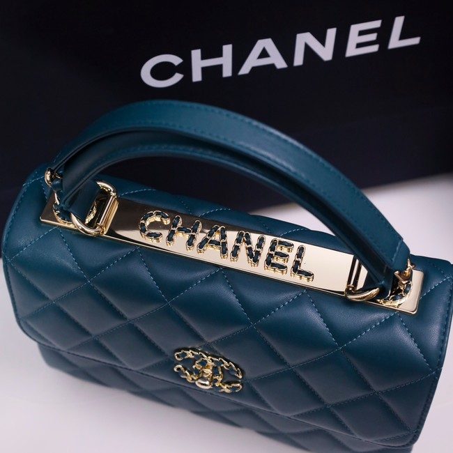 CHANEL small Flap Bag With Top Handle 92236-23