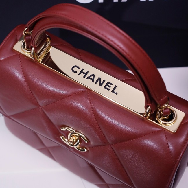 CHANEL small Flap Bag With Top Handle 92236-31