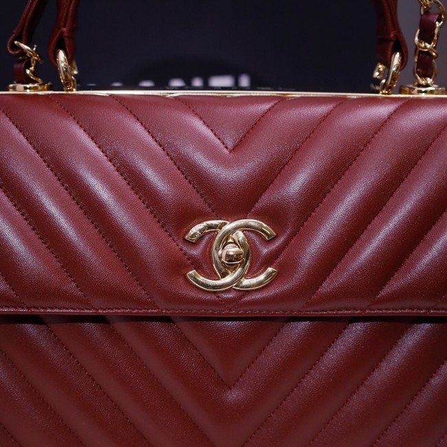 CHANEL small Flap Bag With Top Handle 92236-37