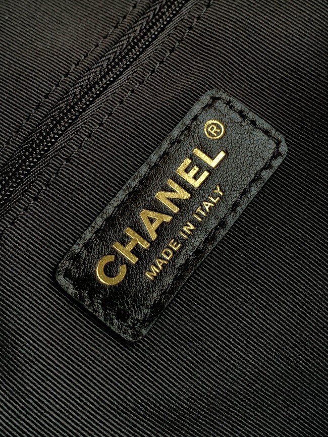 CHANEL Shopping Bag AS5434 black&black