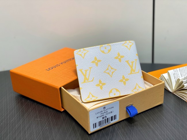 Louis Vuitton Multiple Wallet M14694 White&Yellow