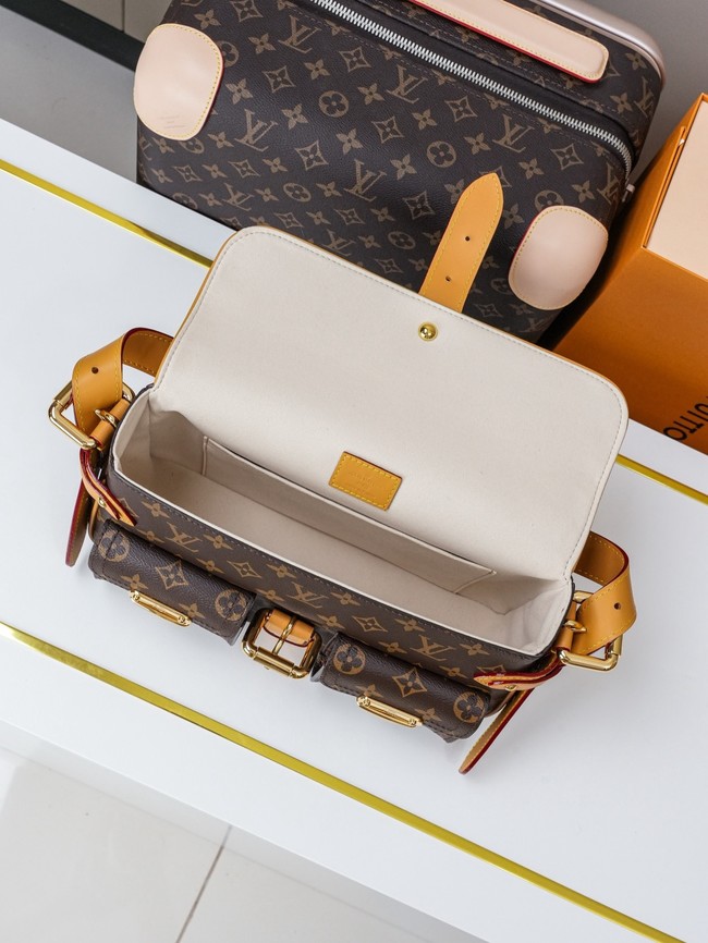 Louis Vuitton Monogram Canvas M40027 brown